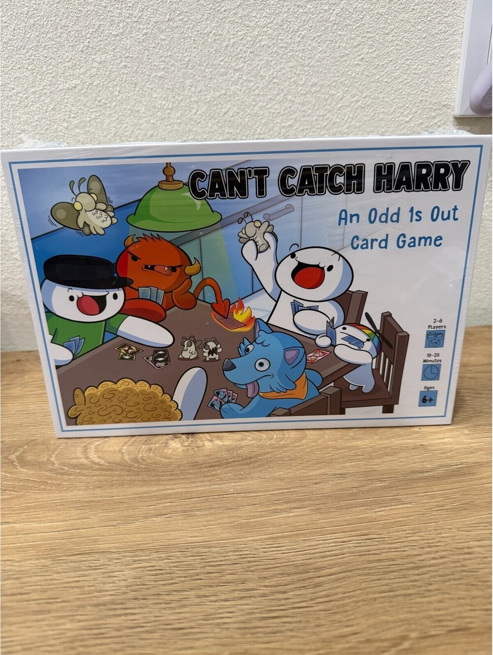 Can't Catch Harry The Odd 1s Out Card Game Breaking Games NEW SEALED 2-6 Player